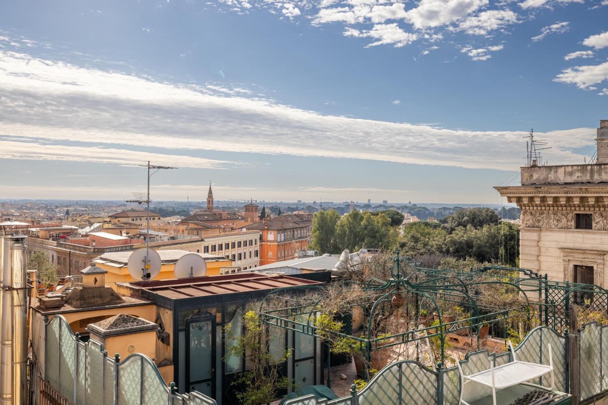 Aria Penthouse & Garden Apartment Roma Exterior foto