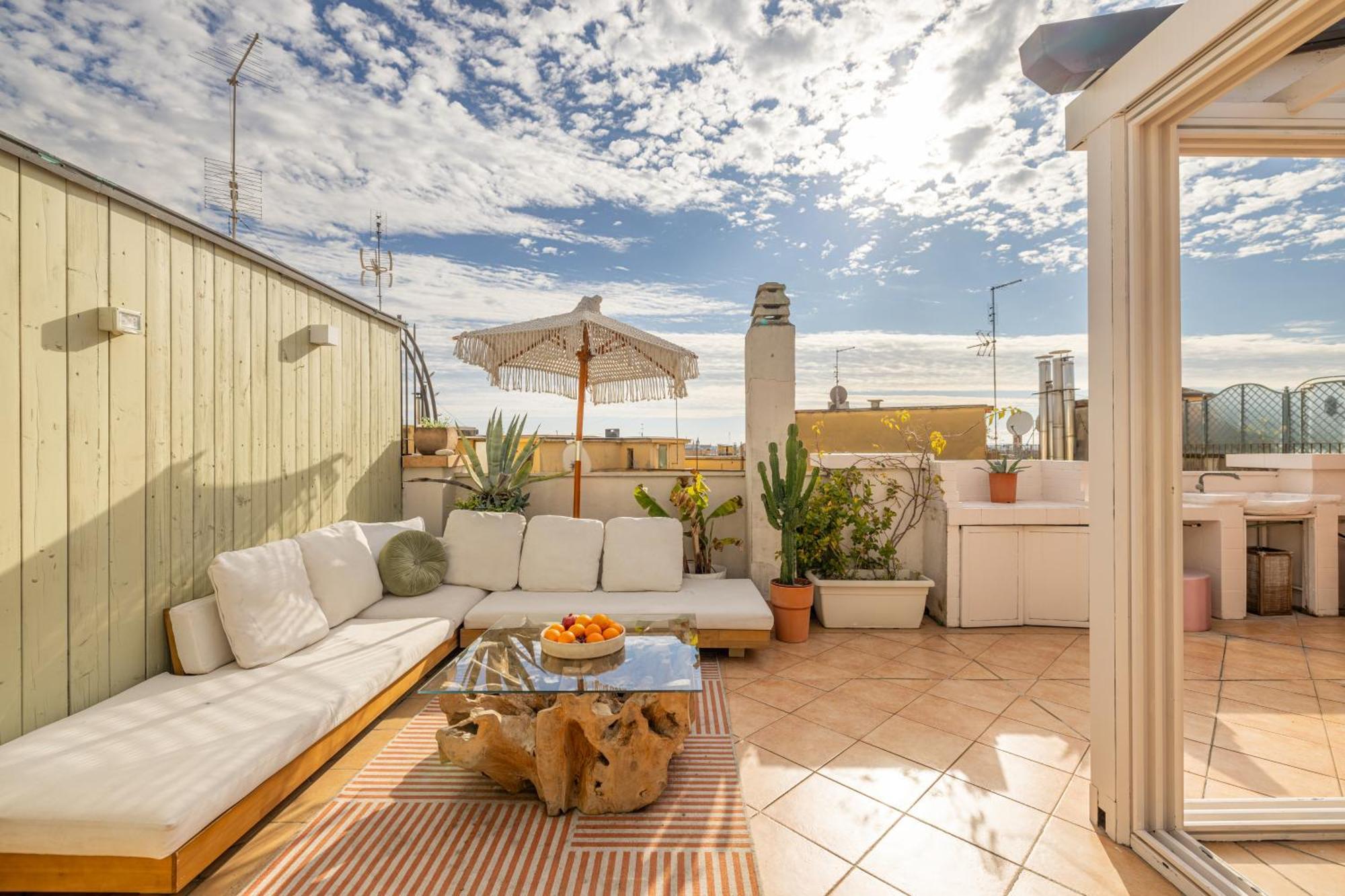 Aria Penthouse & Garden Apartment Roma Exterior foto