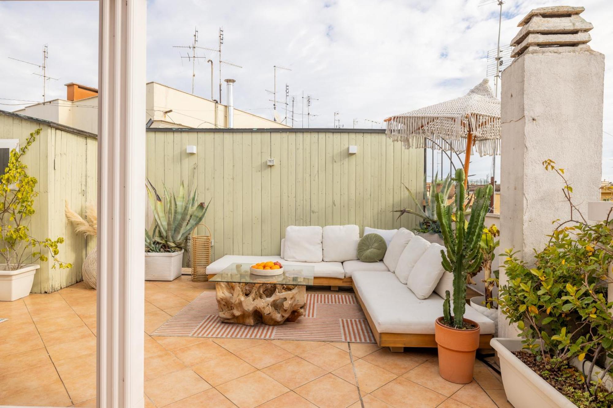 Aria Penthouse & Garden Apartment Roma Exterior foto