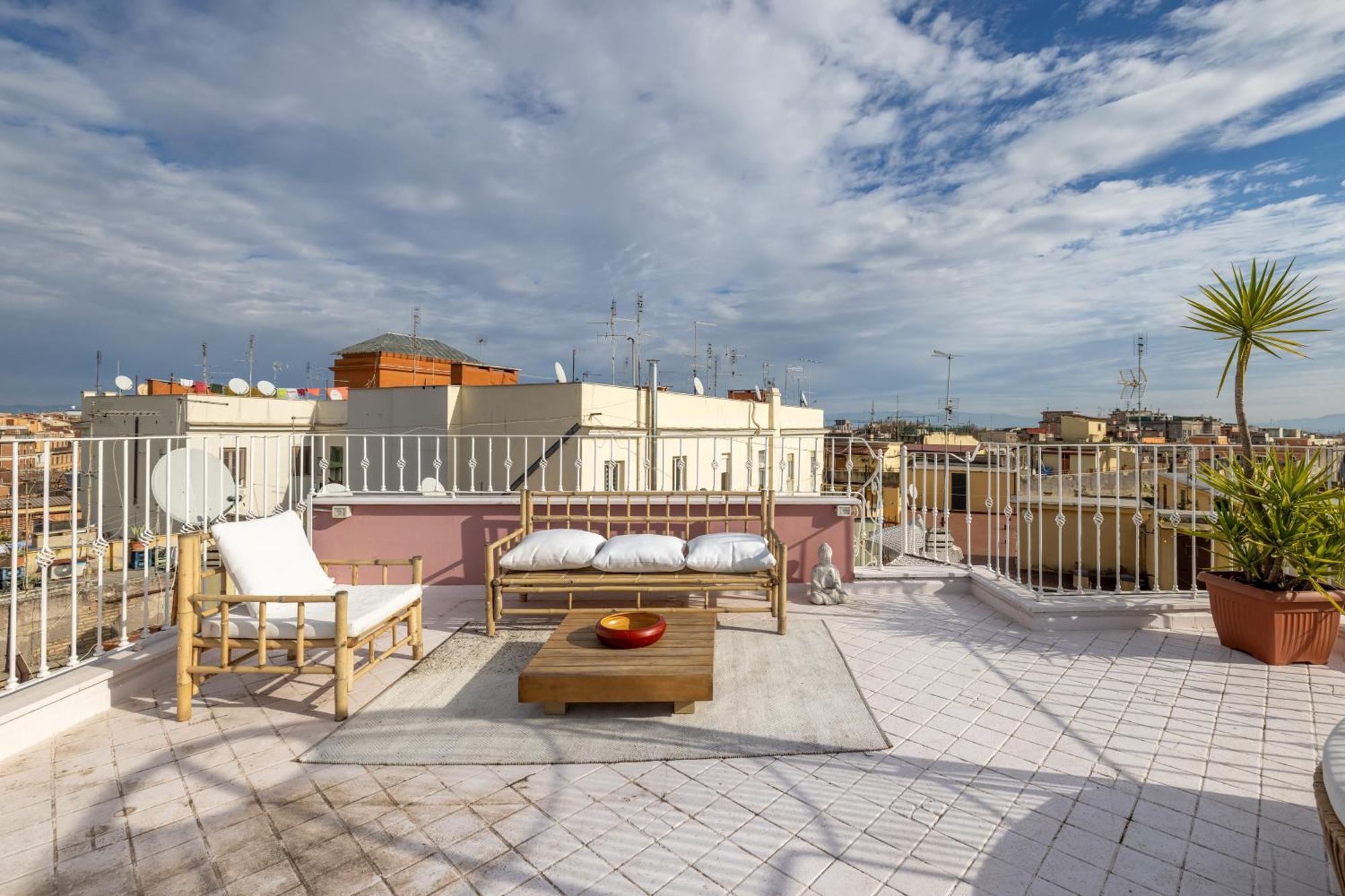 Aria Penthouse & Garden Apartment Roma Exterior foto