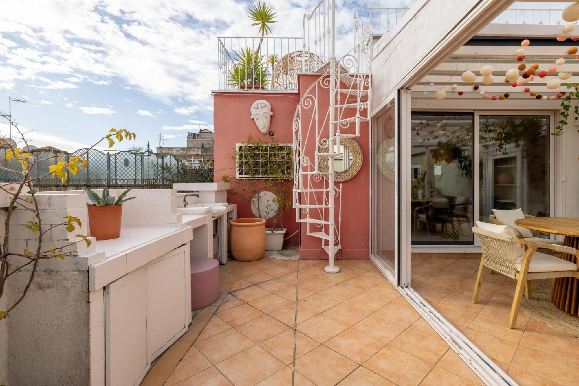 Aria Penthouse & Garden Apartment Roma Exterior foto