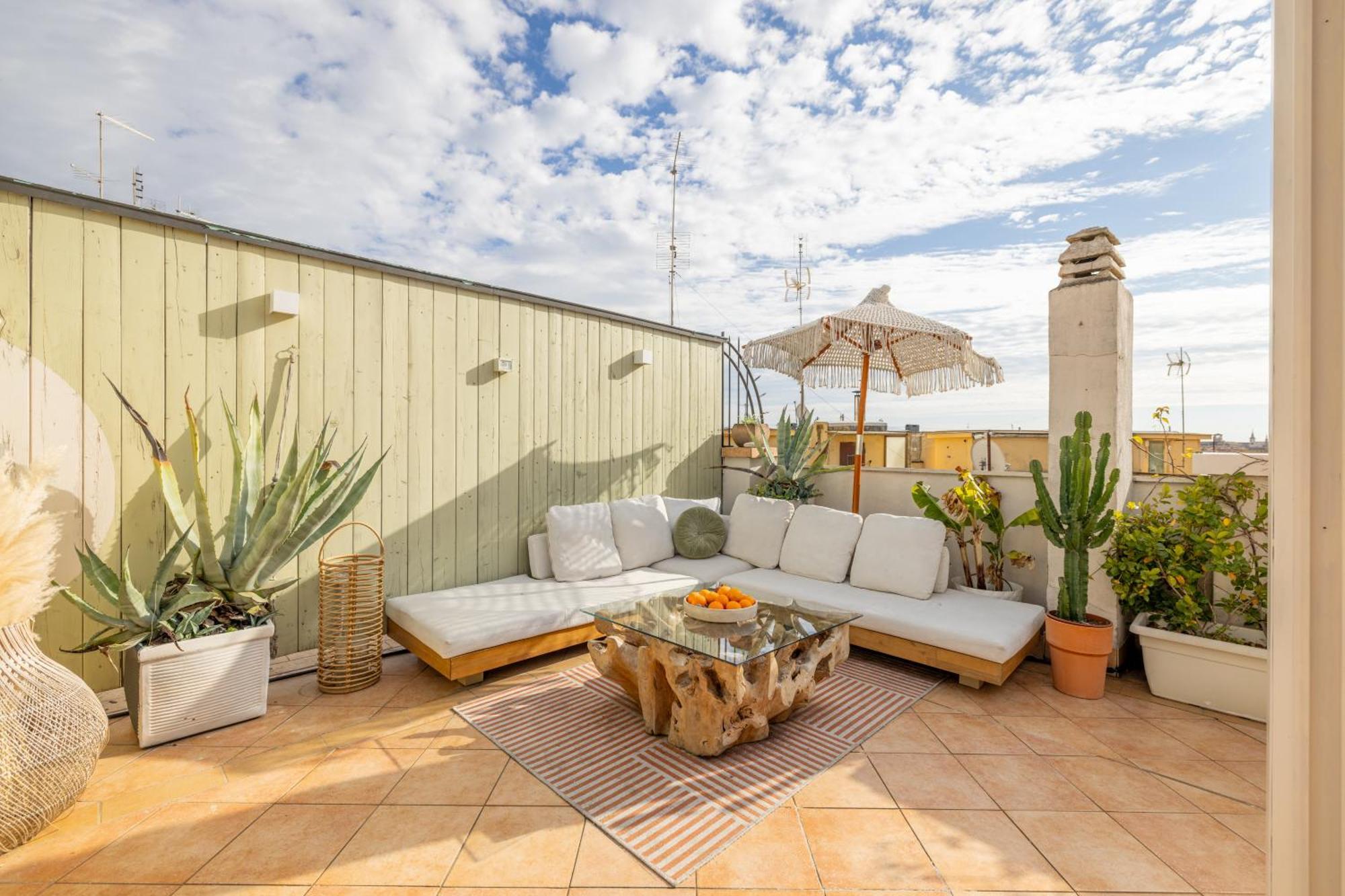 Aria Penthouse & Garden Apartment Roma Exterior foto